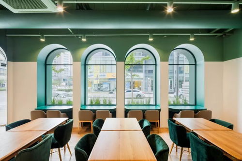 咖啡店设计都 绿 了,这难道是2019的餐饮新趋势